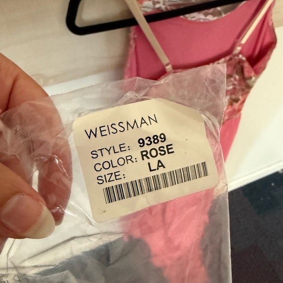 Weissman lyrical ballet costume, rose floral, LA - Picture 9 of 9